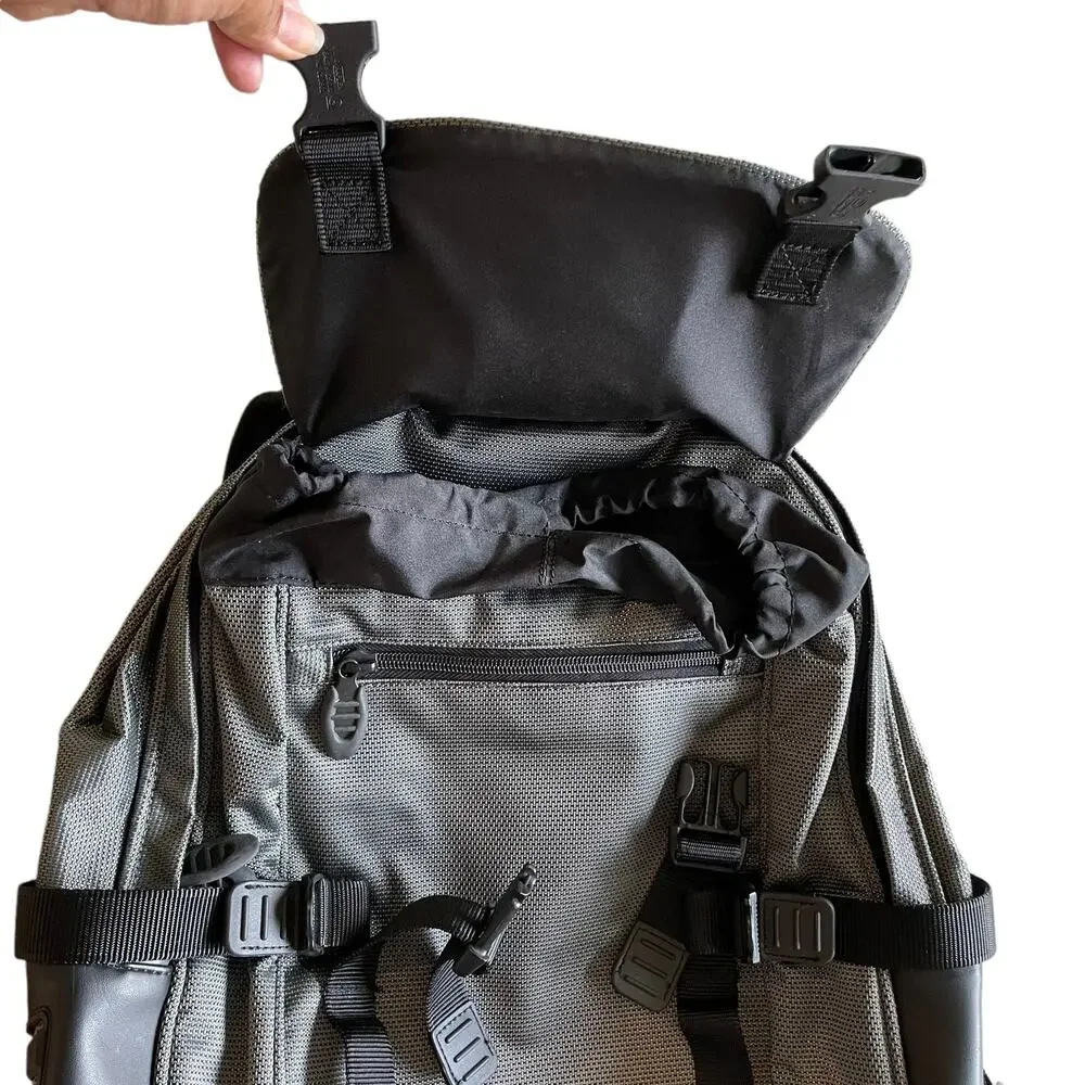 Tumi Laptop Backpack Gray Black Unisex